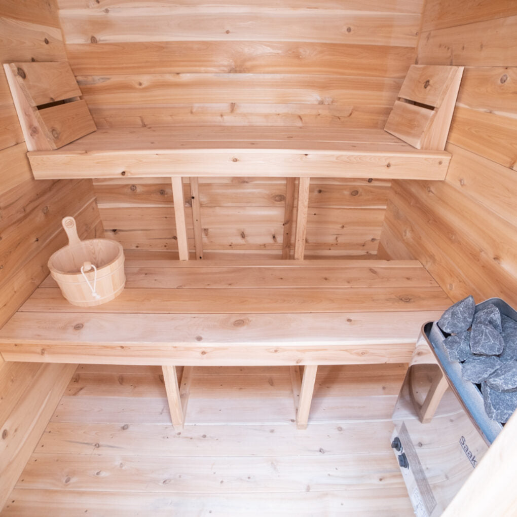 Dundalk Leisurecraft Canadian Timber Outdoor Sauna Granby Model