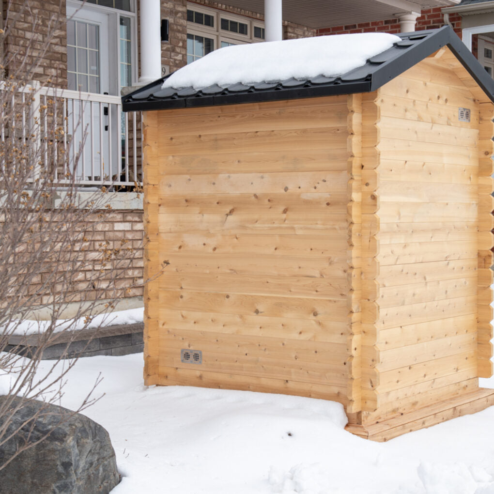 Dundalk Leisurecraft Canadian Timber Outdoor Sauna Granby Model