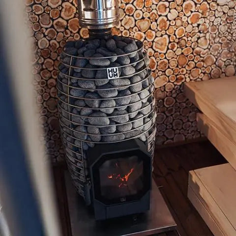 Wood-Burning Sauna Stove, 8.5kW (HIVE FLOW MINI) HUUM