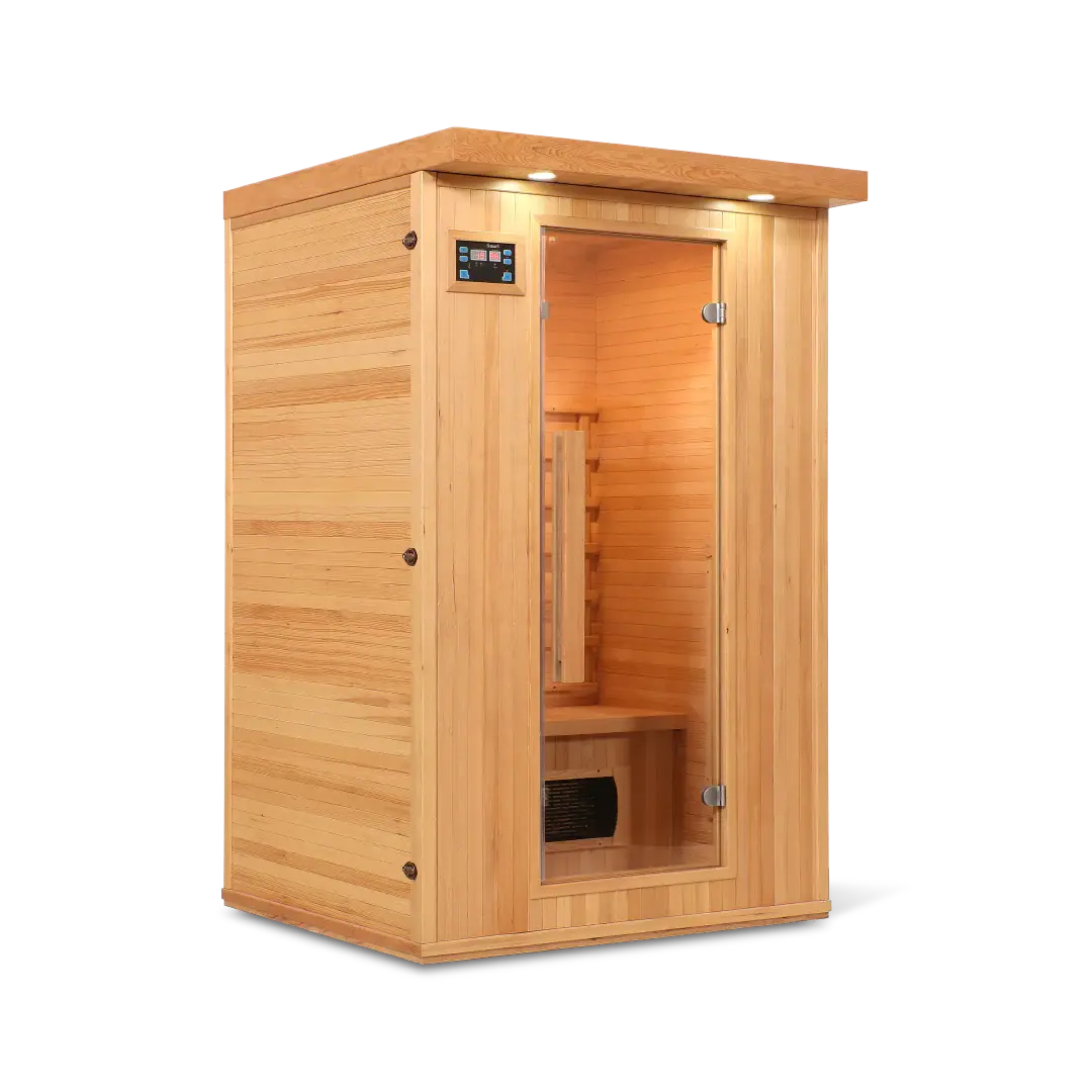 HealthSmart 2 Person FAR Infrared Sauna HealthSmart