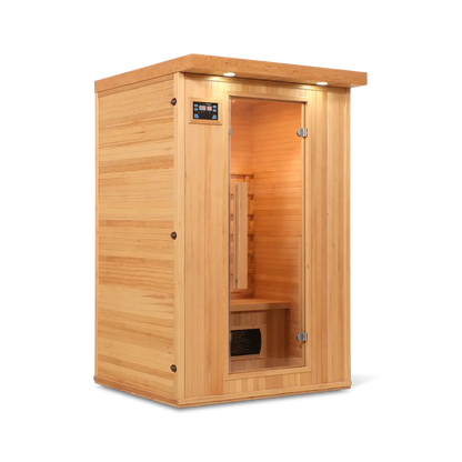 HealthSmart 2 Person FAR Infrared Sauna HealthSmart