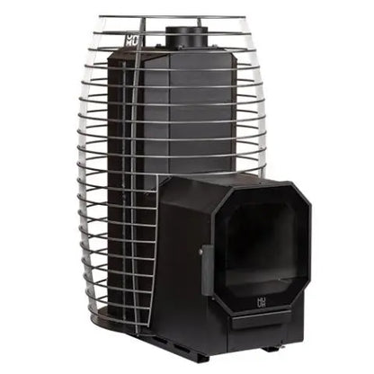 Wood-Burning Sauna Stove w/ Firebox Extension, 9.8kW (HIVE FLOW LS) HUUM