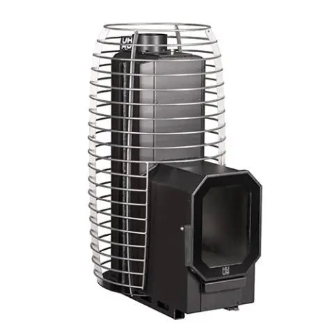 Wood-Burning Sauna Stove w/ Firebox Extension, 8.5kW (HIVE FLOW MINI LS) HUUM