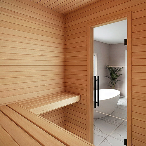 PROSAUNAS Hemlock Bench Material 1 x 6 in VG S4SEE