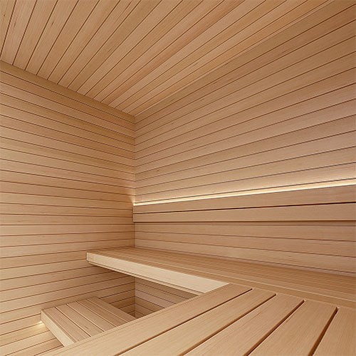 PROSAUNAS Hemlock Bench Material 1 x 4 in VG S4SEE