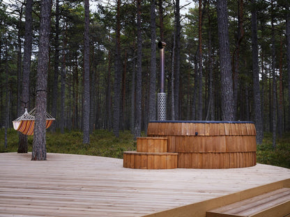Iglucraft Wood-Fired Hot Tub Outdoor