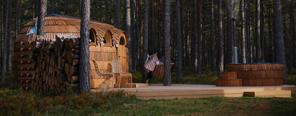 Iglucraft Wood-Fired Hot Tub Outdoor