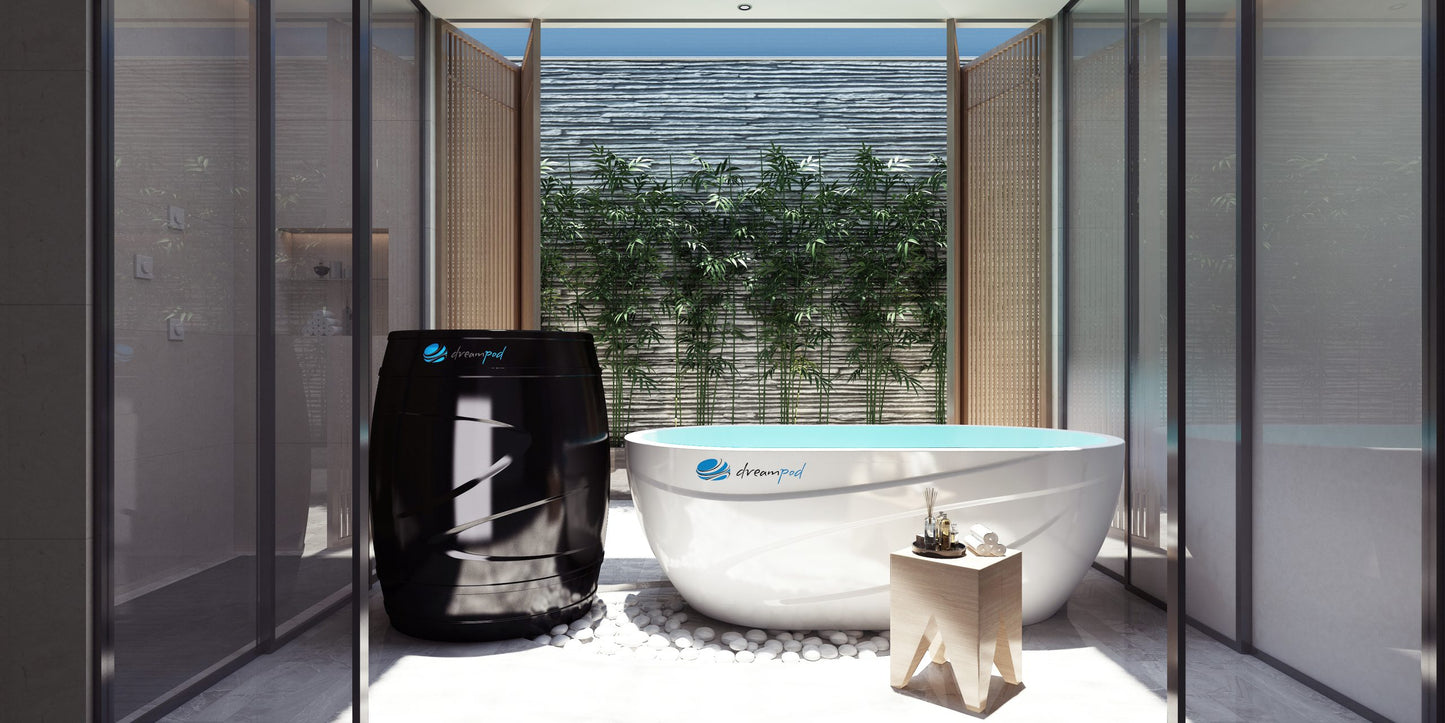 Dreampod Ice Series Cold Plunge Barrel with Chiller