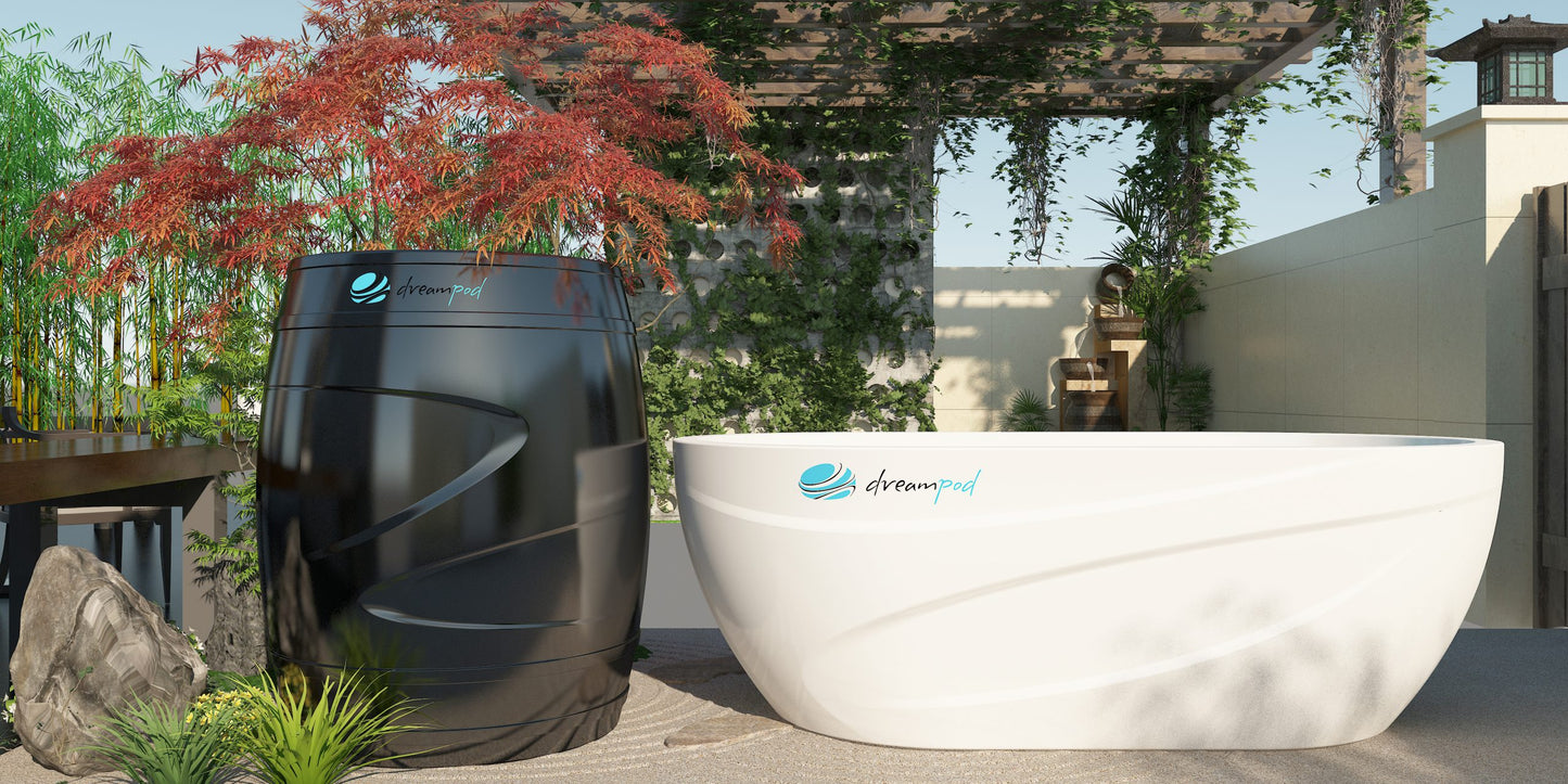 Dreampod Ice Series Cold Plunge Barrel with Chiller