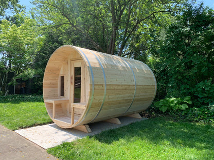 Dundalk Leisurecraft Canadian Timber Outdoor Sauna Tranquility Model