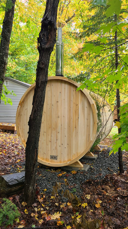 Dundalk Leisurecraft Canadian Timber Outdoor Sauna Tranquility Model