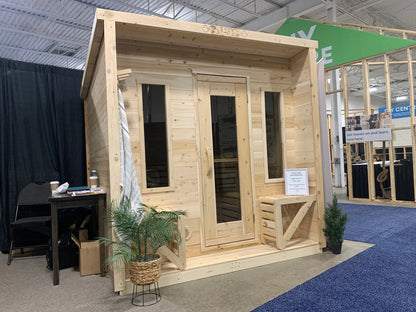 True North White Cedar Outdoor Cabin Sauna
