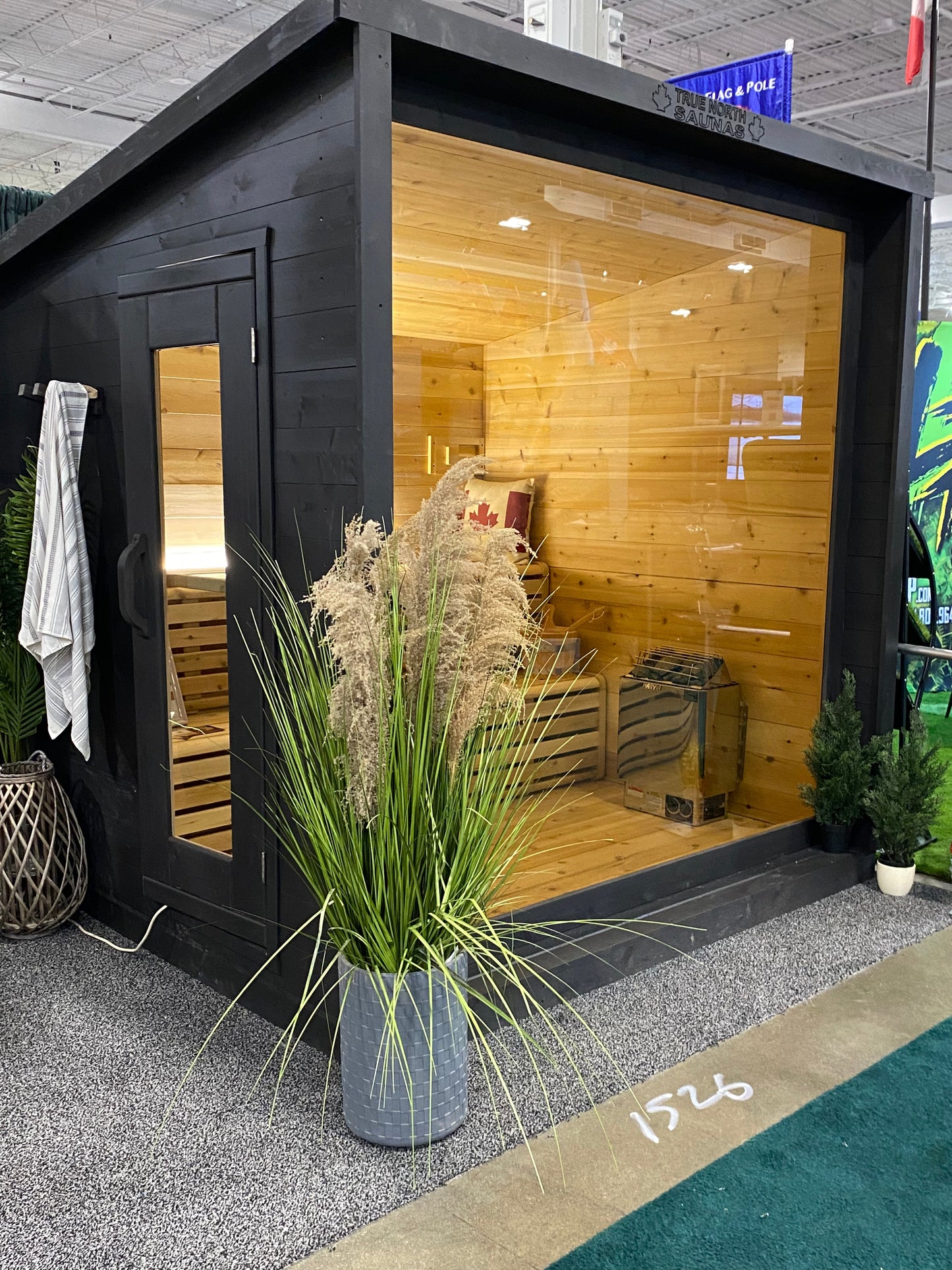 True North White Cedar Outdoor Sauna Jasper