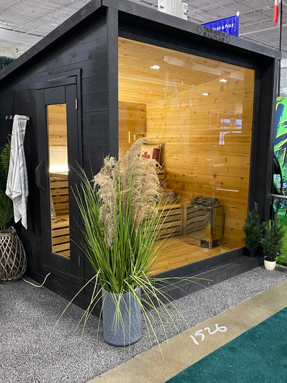 True North White Cedar Outdoor Sauna Jasper