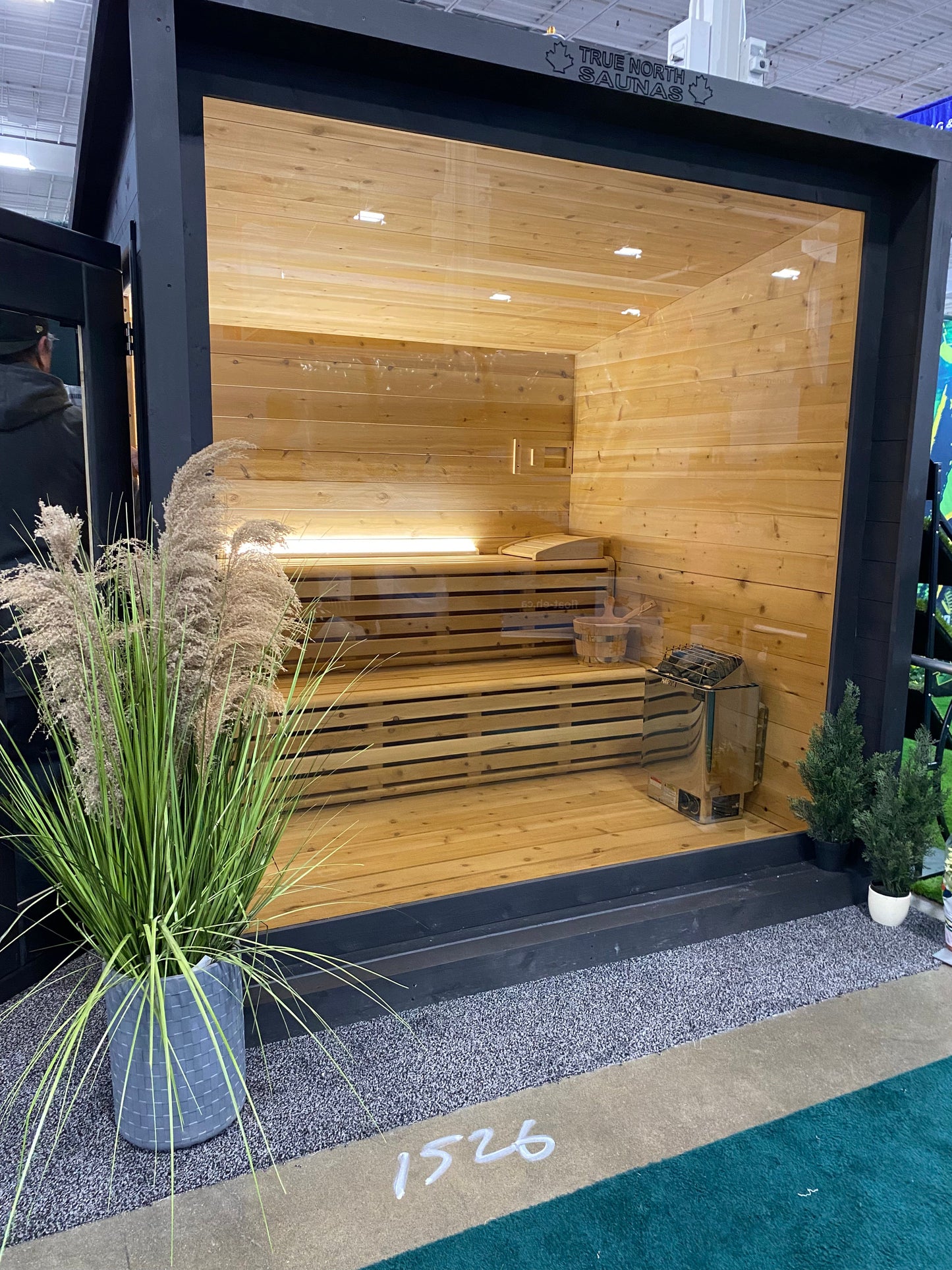 True North White Cedar Outdoor Sauna Jasper
