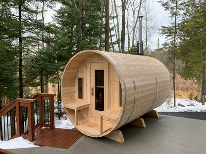 Dundalk Leisurecraft Canadian Timber Outdoor Sauna Tranquility Model