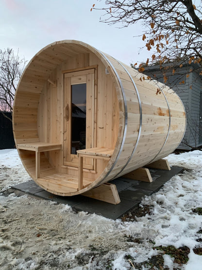Dundalk Leisurecraft Canadian Timber Outdoor Sauna Tranquility Model