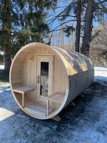 Dundalk Leisurecraft Canadian Timber Outdoor Sauna Serenity Model