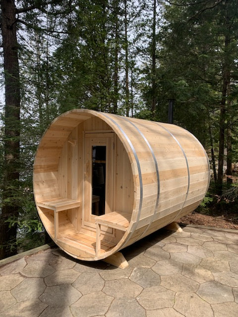 Dundalk Leisurecraft Canadian Timber Outdoor Sauna Serenity Model