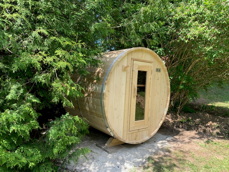 Dundalk Leisurecraft Canadian Timber Outdoor Sauna Harmony Model