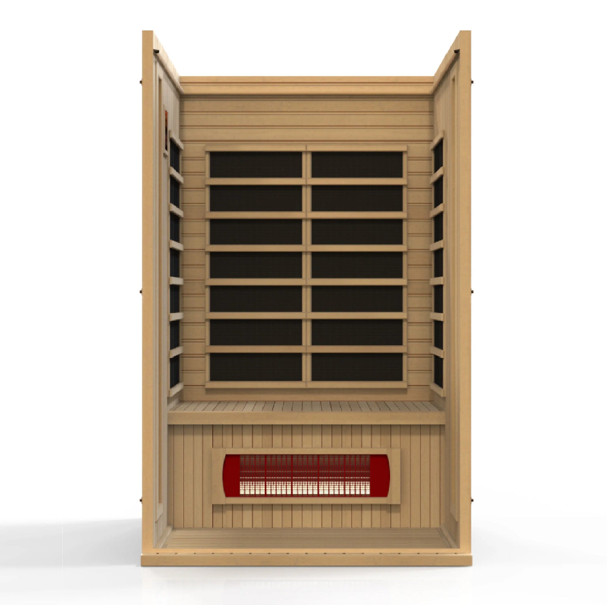 Maxxus 2-Person Low EMF FAR Infrared Sauna (MX-LS2-01) Maxxus