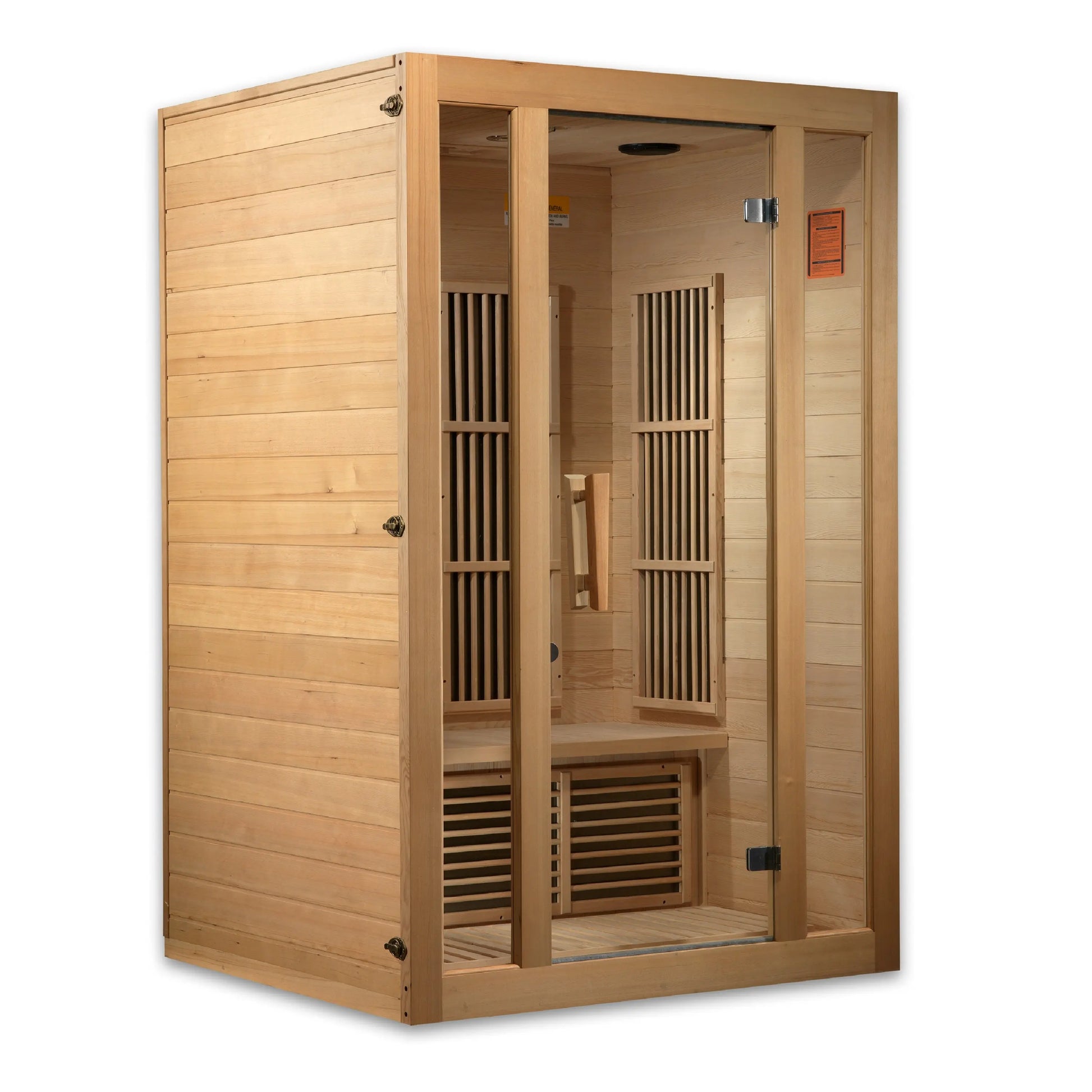 Maxxus "Seattle" 2-Person Low EMF FAR Infrared Sauna  (MX-J206-01 Seattle) Maxxus