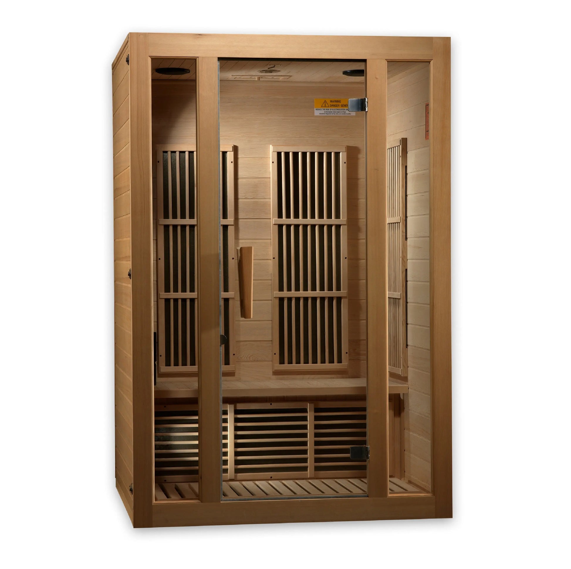Maxxus "Seattle" 2-Person Low EMF FAR Infrared Sauna  (MX-J206-01 Seattle) Maxxus