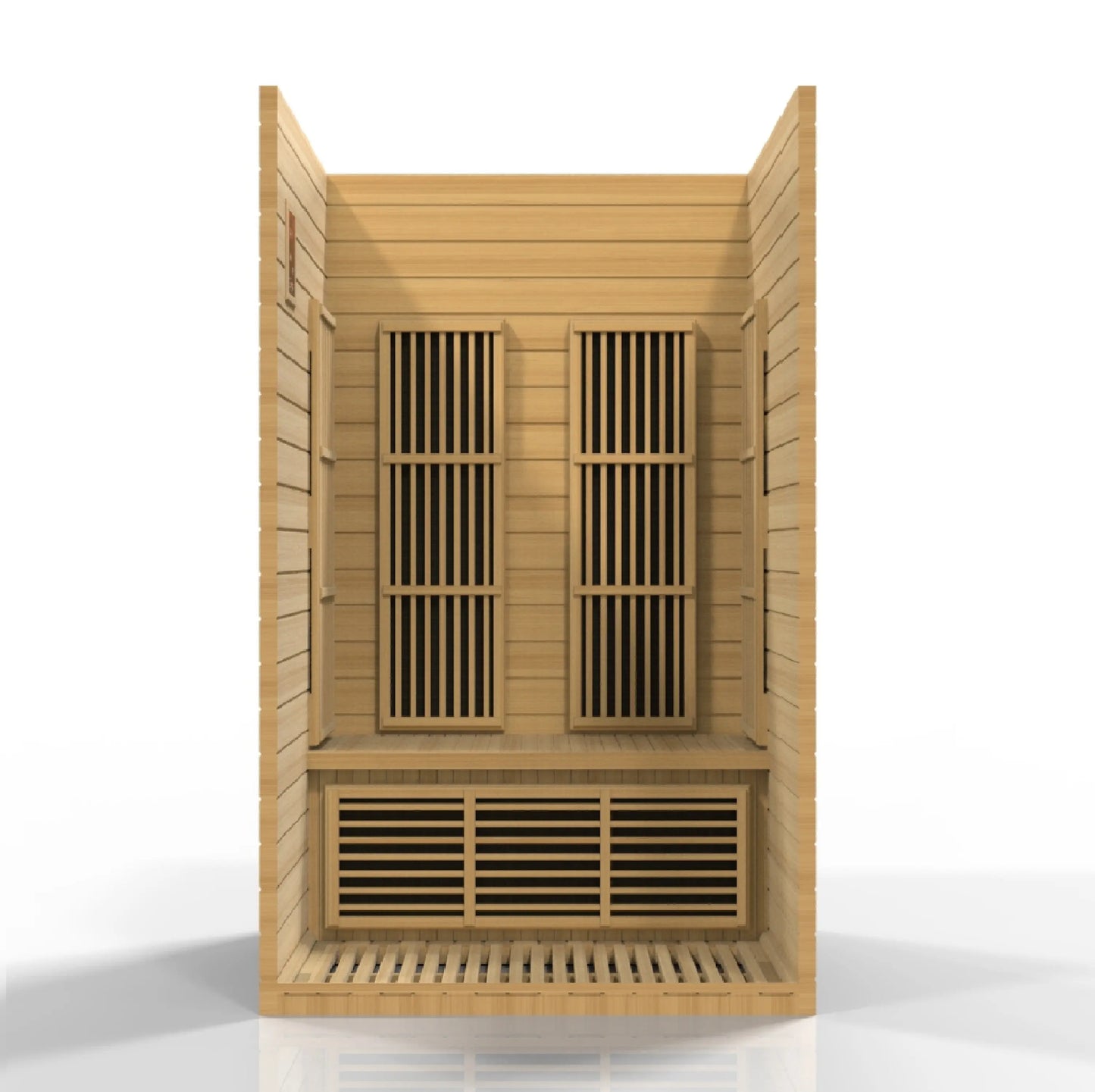 Maxxus "Seattle" 2-Person Low EMF FAR Infrared Sauna  (MX-J206-01 Seattle) Maxxus