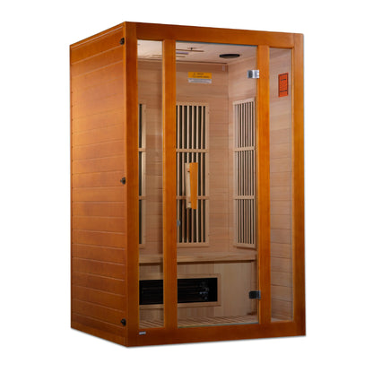 Maxxus 2-Person Low EMF FAR Infrared Sauna (MX-J206-02S) Maxxus