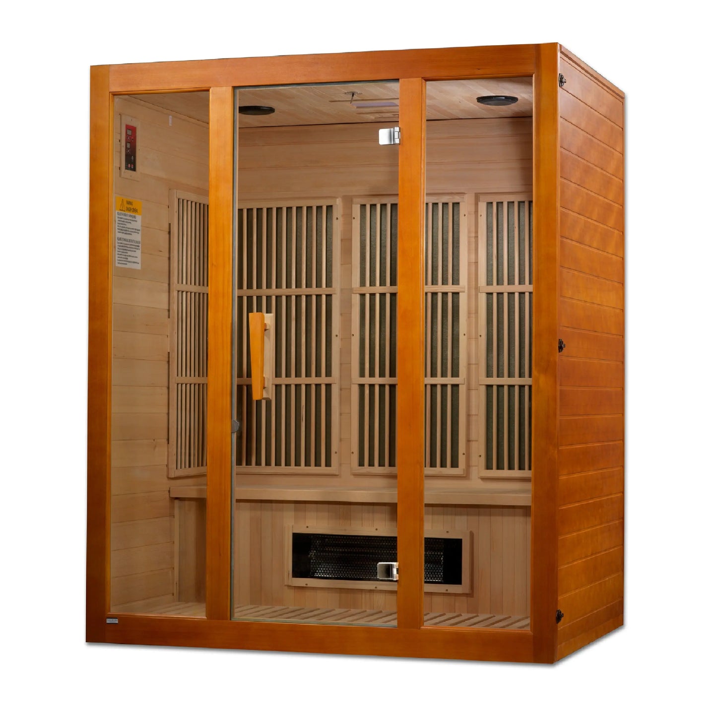 Maxxus 3-Person Low EMF FAR Infrared Sauna (MX-J306-02S) Maxxus