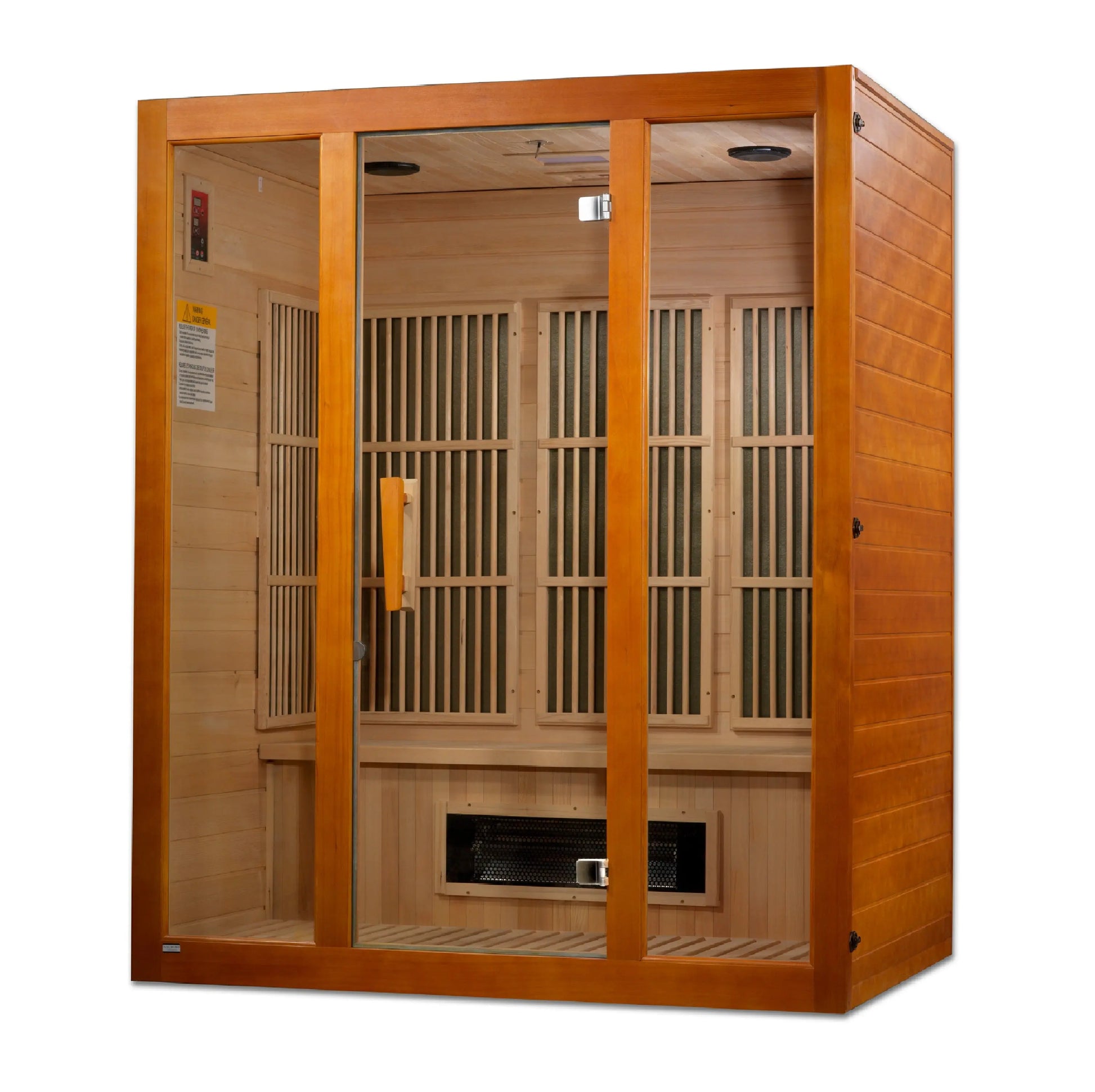 Maxxus 3-Person Low EMF FAR Infrared Sauna (MX-J306-02S) Maxxus