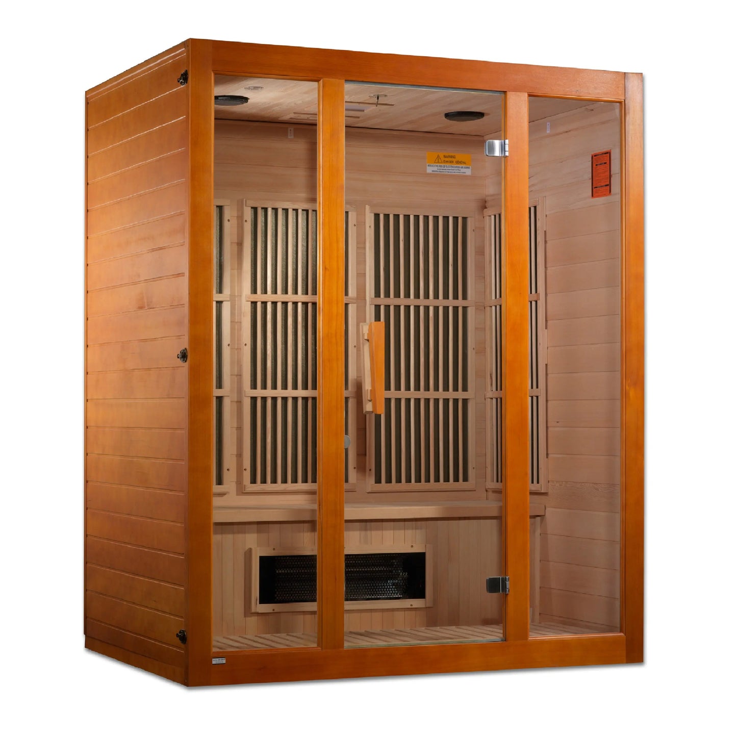 Maxxus 3-Person Low EMF FAR Infrared Sauna (MX-J306-02S) Maxxus