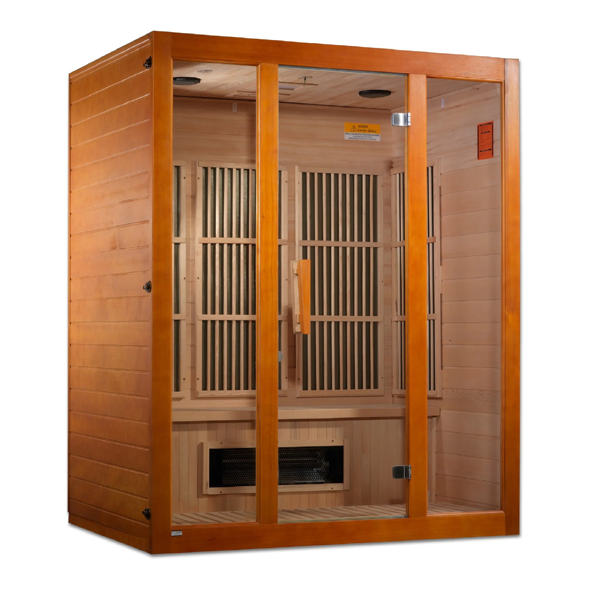Maxxus 3-Person Low EMF FAR Infrared Sauna (MX-J306-02S) Maxxus