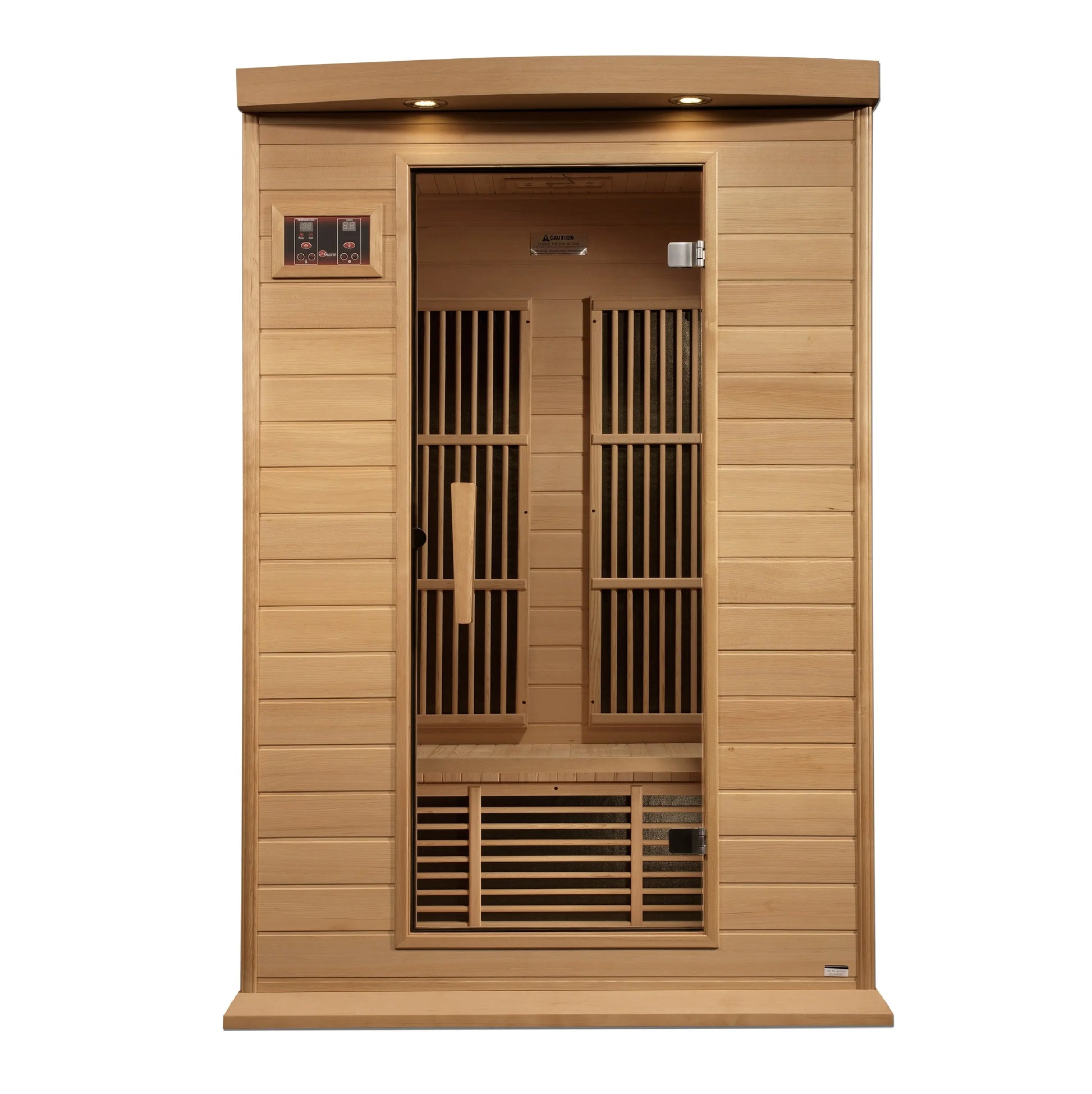 Maxxus 2-Person Near Zero EMF FAR Infrared Sauna (MX-K206-01-ZF) Maxxus