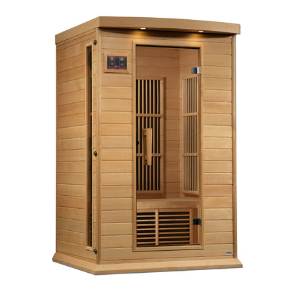 Maxxus 2-Person Near Zero EMF FAR Infrared Sauna (MX-K206-01-ZF) Maxxus