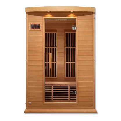 Maxxus 2-Person Low EMF FAR Infrared Sauna (MX-K206-01) Maxxus