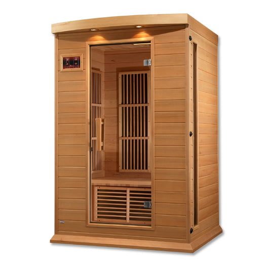 Maxxus 2-Person Low EMF FAR Infrared Sauna (MX-K206-01) Maxxus