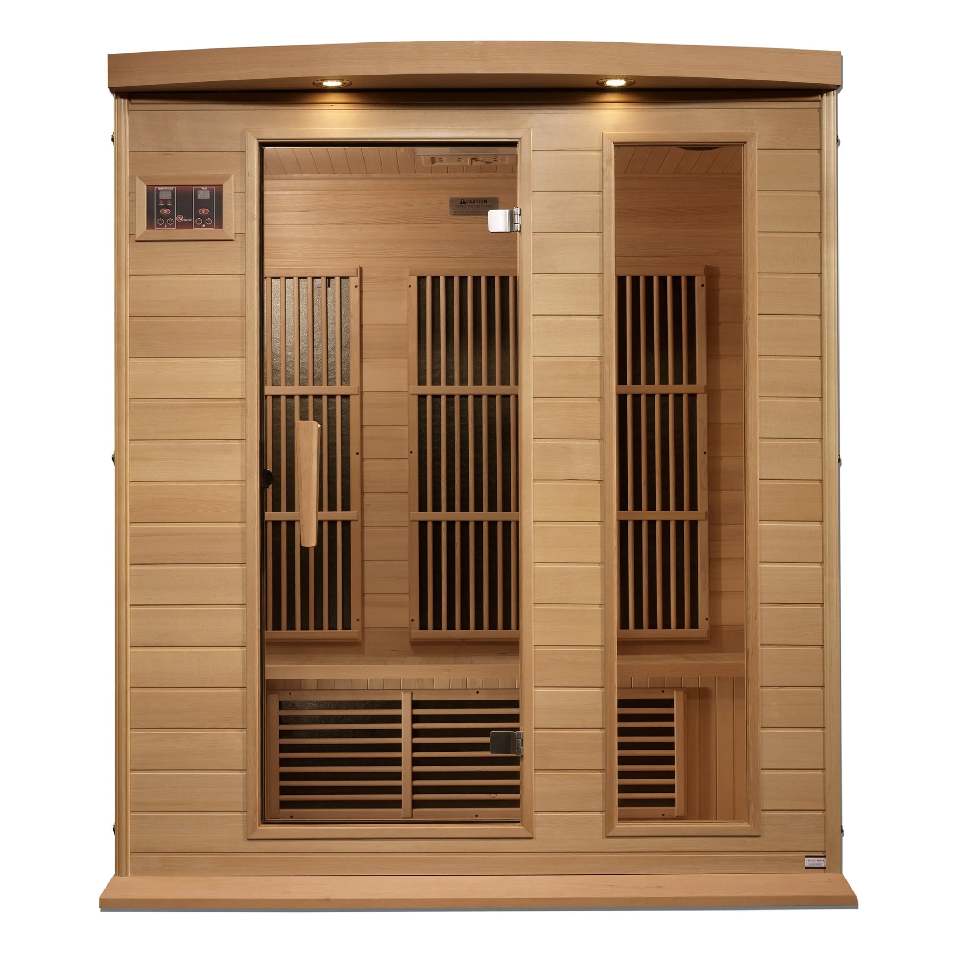 Maxxus 3-Person Near Zero EMF FAR Infrared Sauna (MX-K306-01-ZF) Maxxus