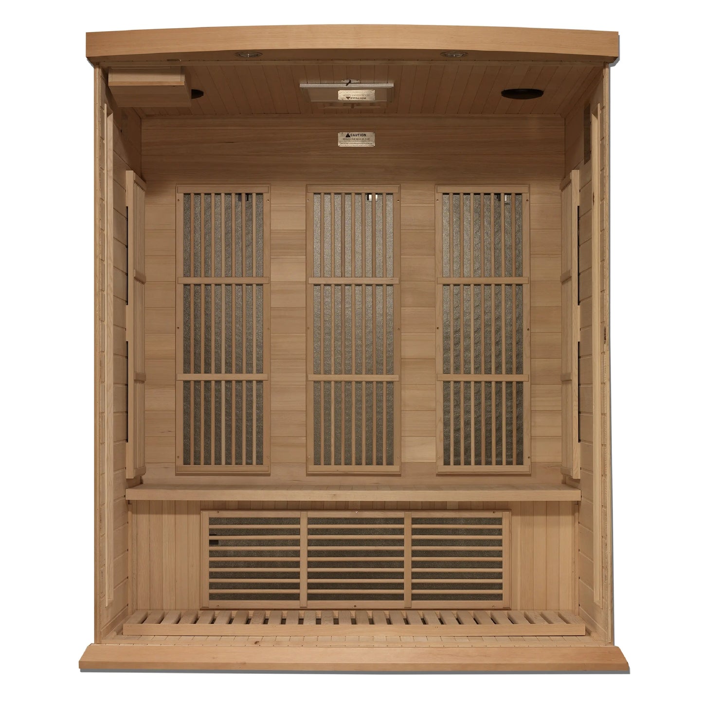 Maxxus 3-Person Near Zero EMF FAR Infrared Sauna (MX-K306-01-ZF) Maxxus
