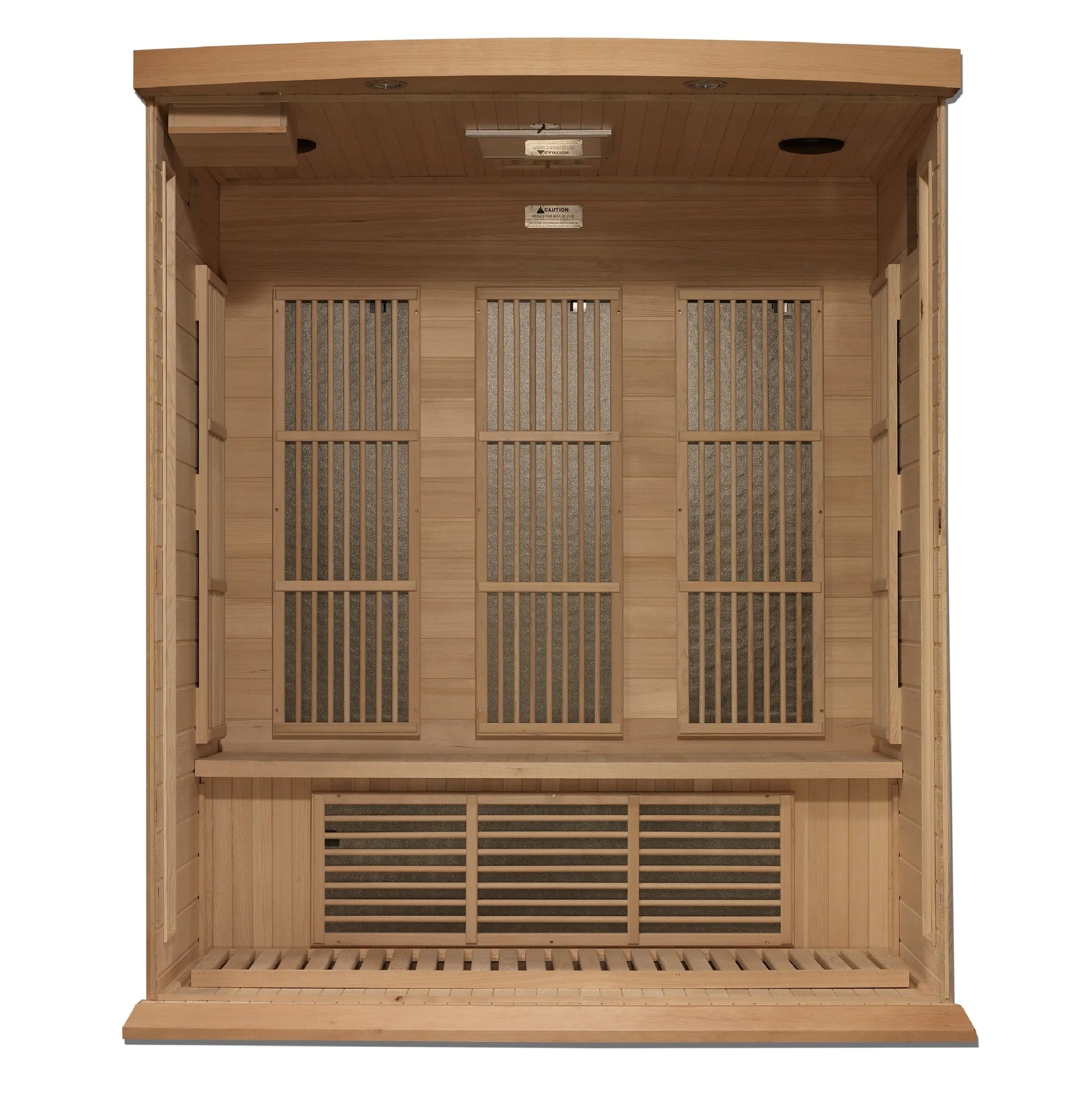 Maxxus 3-Person Near Zero EMF FAR Infrared Sauna (MX-K306-01-ZF) Maxxus