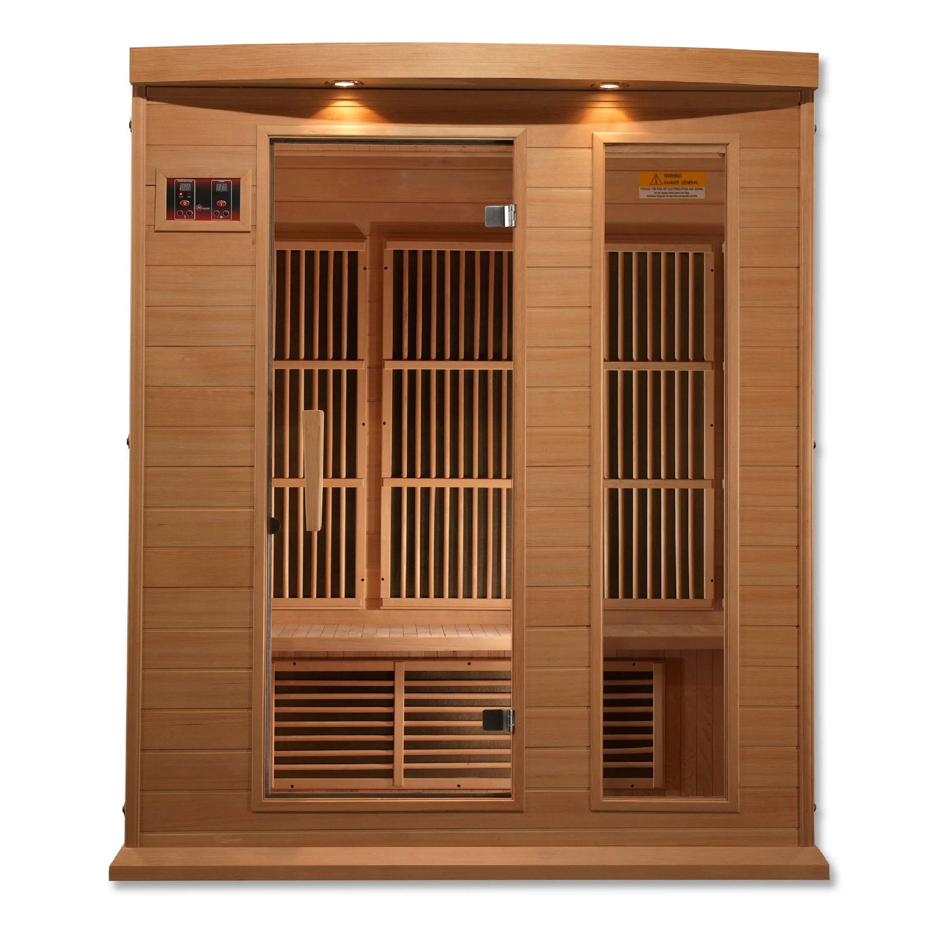 Maxxus 3-Person Low EMF FAR Infrared Sauna (MX-K306-01) Maxxus