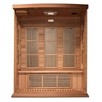 Maxxus 3-Person Low EMF FAR Infrared Sauna (MX-K306-01 CED) Maxxus
