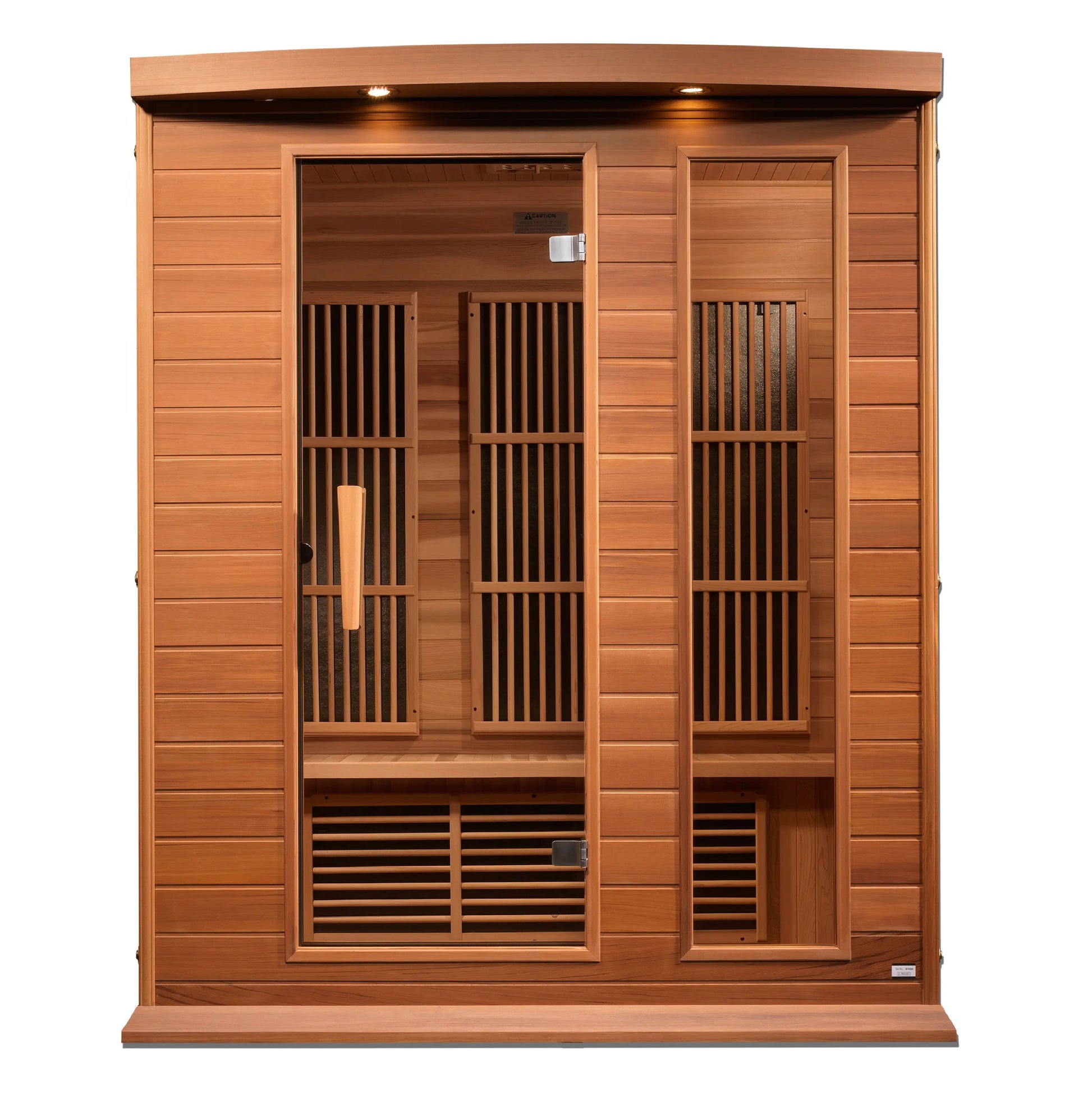 Maxxus 3-Person Near Zero EMF FAR Infrared Sauna (MX-K306-01-ZF CED) Maxxus