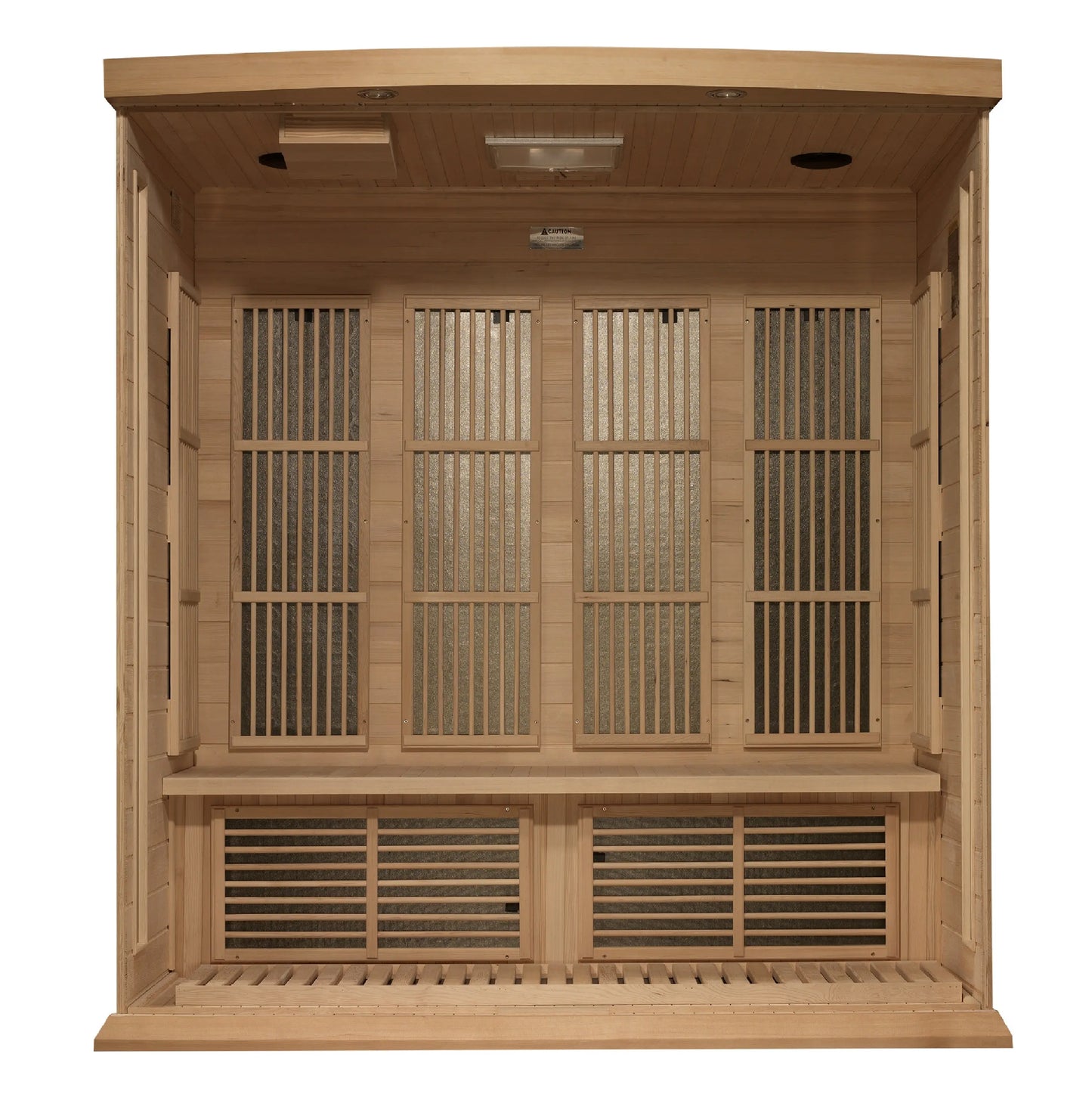 Maxxus 4-Person Near Zero EMF FAR Infrared Sauna (MX-K406-01-ZF) Maxxus