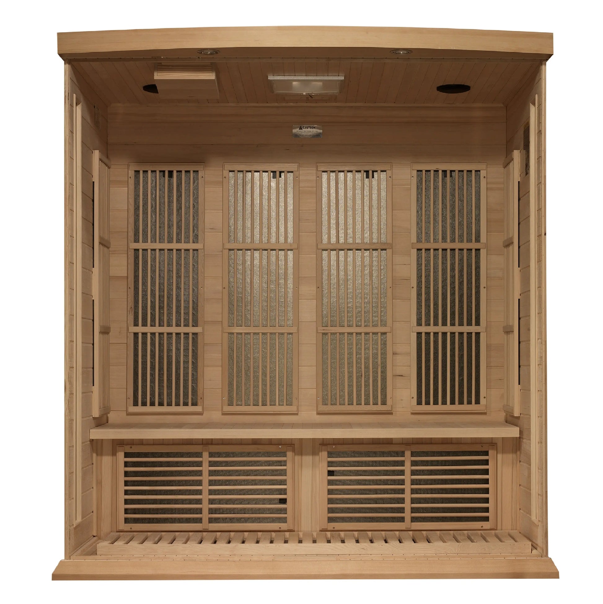 Maxxus 4-Person Near Zero EMF FAR Infrared Sauna (MX-K406-01-ZF) Maxxus