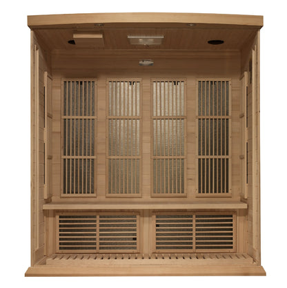 Maxxus 4-Person Near Zero EMF FAR Infrared Sauna (MX-K406-01-ZF) Maxxus