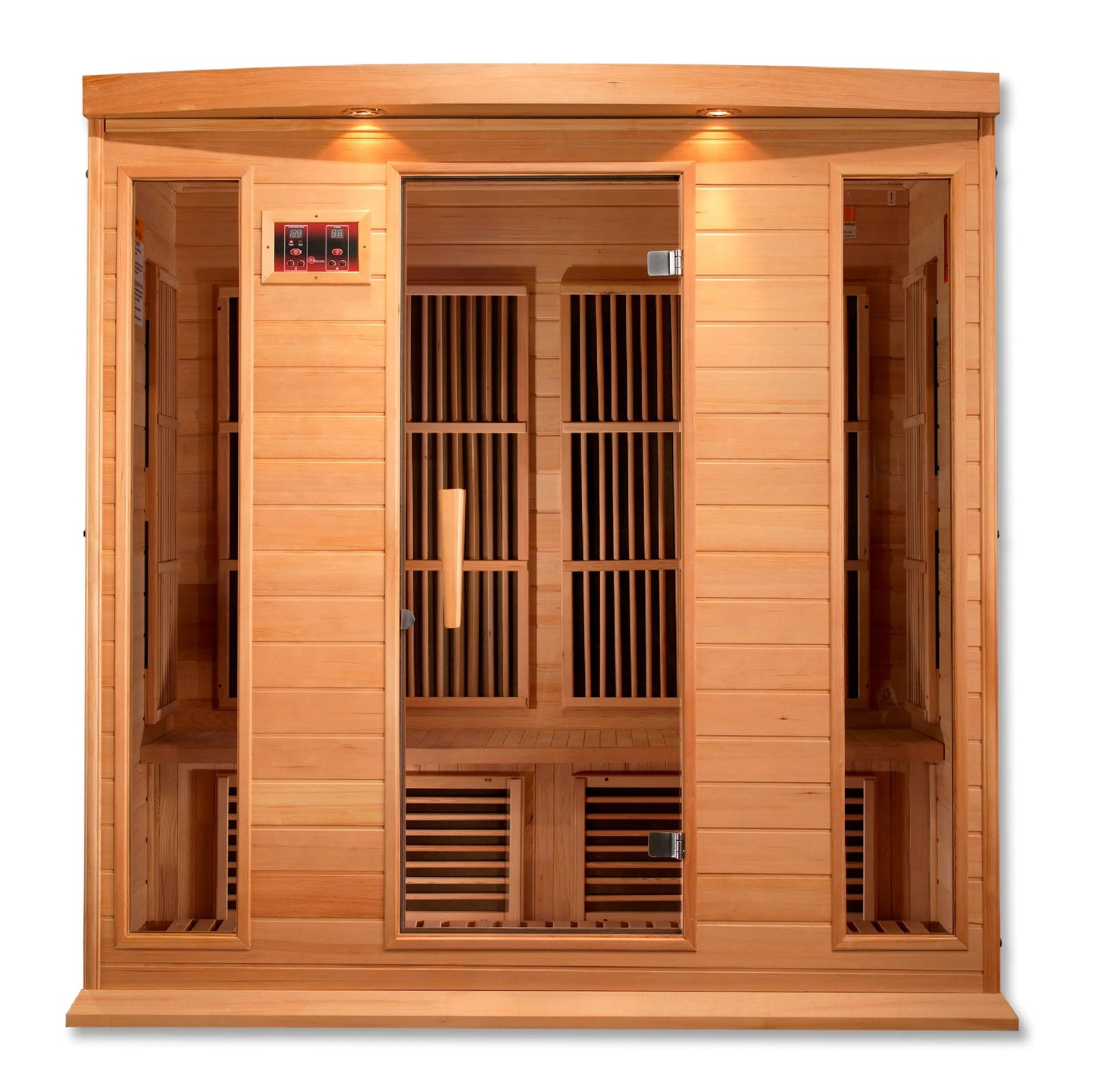 Maxxus 4-Person Low EMF FAR Infrared Sauna (MX-K406-01) Maxxus