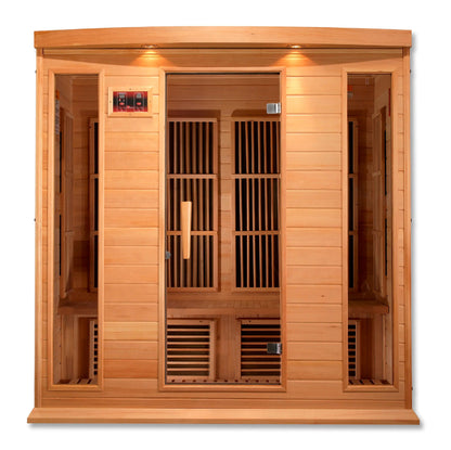 Maxxus 4-Person Low EMF FAR Infrared Sauna (MX-K406-01) Maxxus