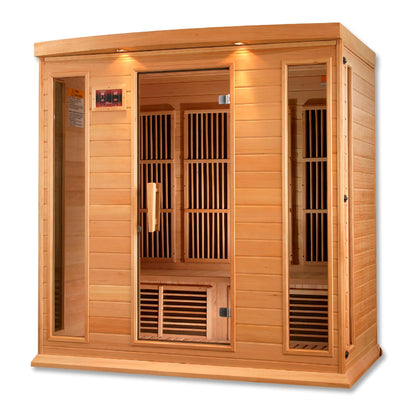 Maxxus 4-Person Low EMF FAR Infrared Sauna (MX-K406-01) Maxxus