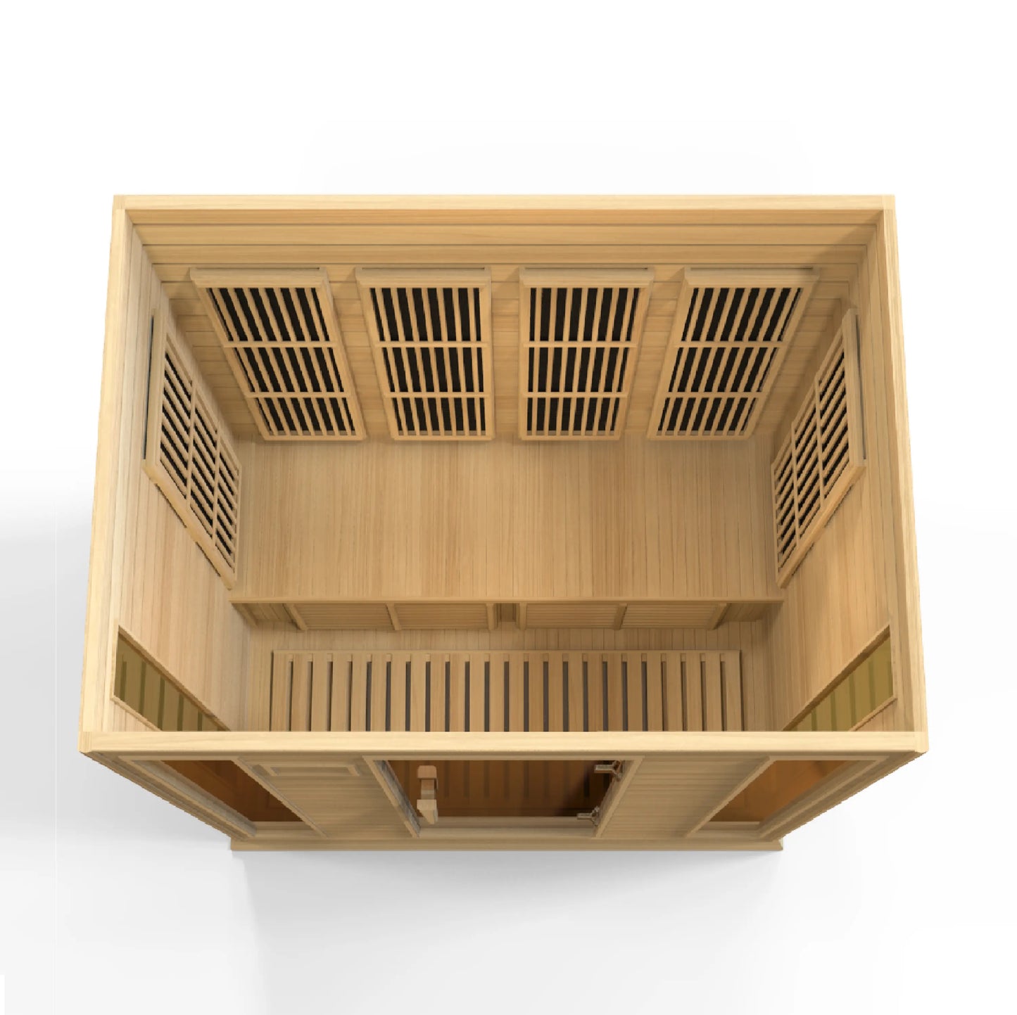 Maxxus 4-Person Low EMF FAR Infrared Sauna (MX-K406-01) Maxxus